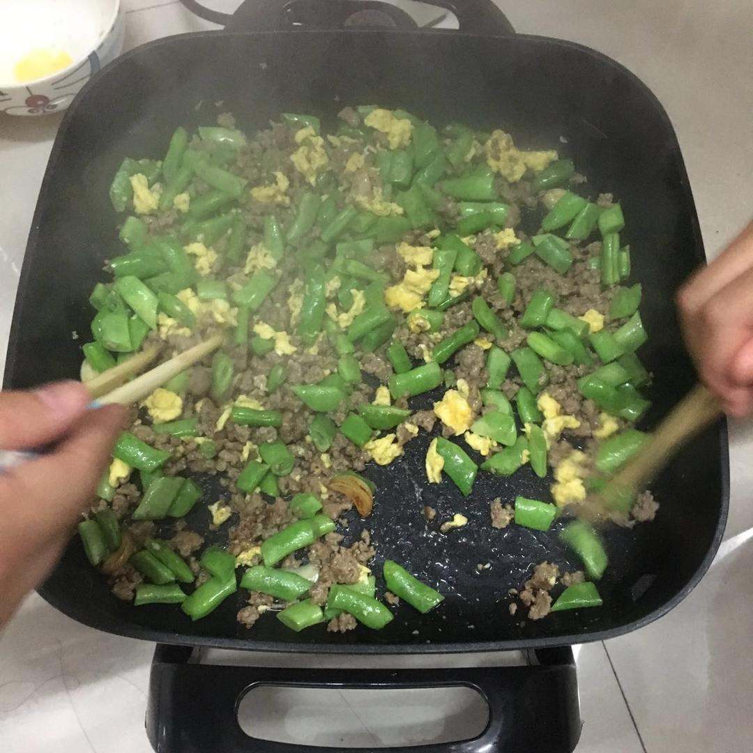 豆角焖面