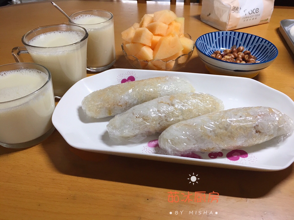 家庭版糯米包油条，比寿司做法简单，味道也很棒！的做法 步骤11