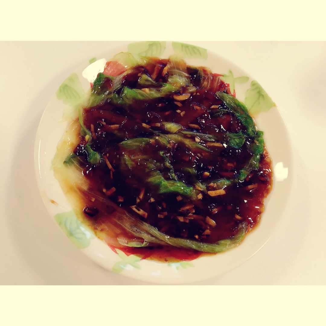 家常菜 蚝油生菜
