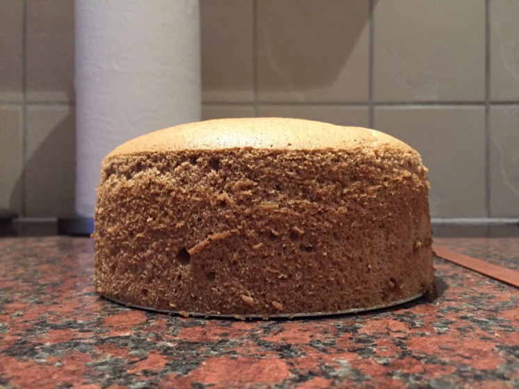 咖啡肉桂戚风蛋糕