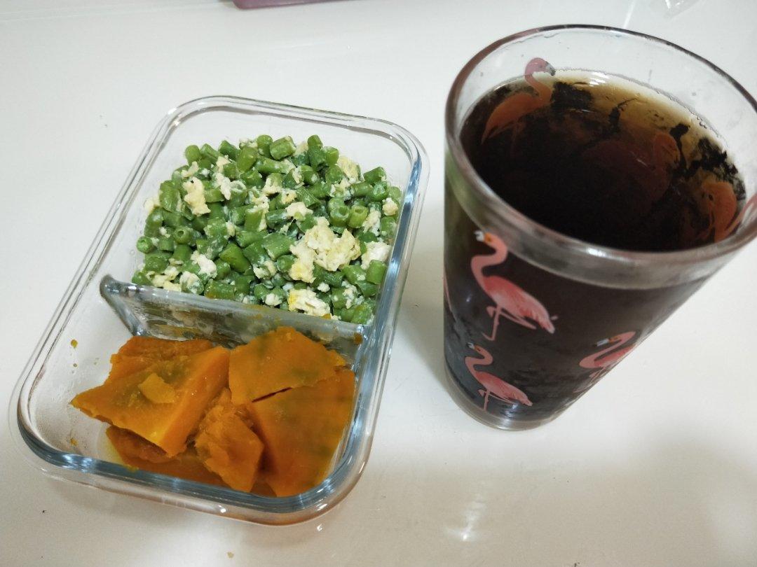 豆角炒鸡蛋