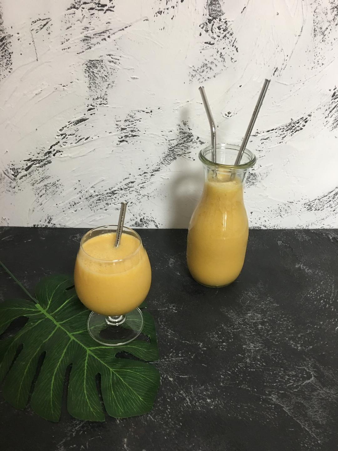 乐活教主的美食之——鲜榨黄桃汁（九阳破壁机版）的做法