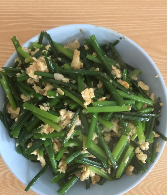 韭菜炒鸡蛋
