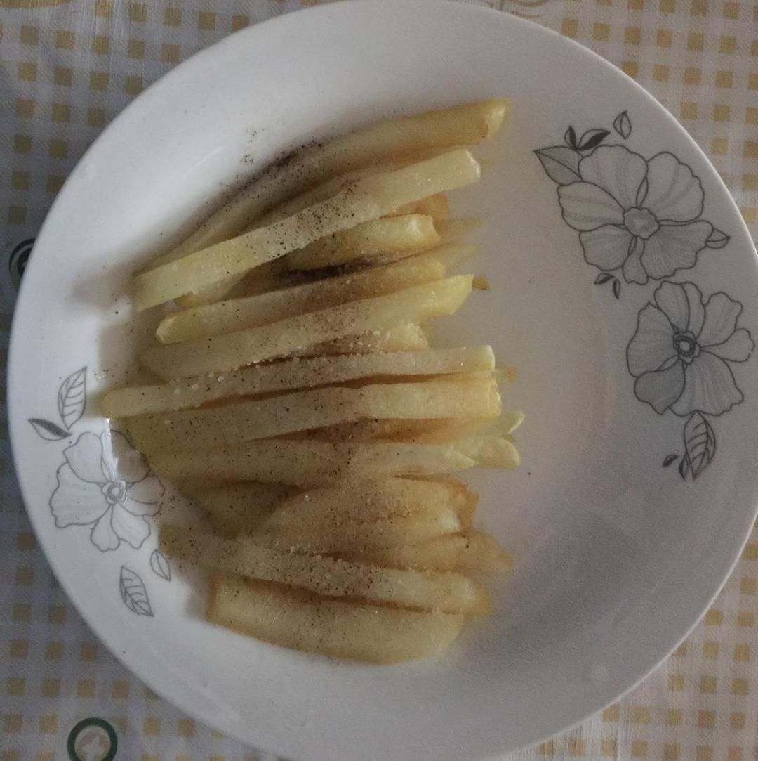 炸薯条的做法