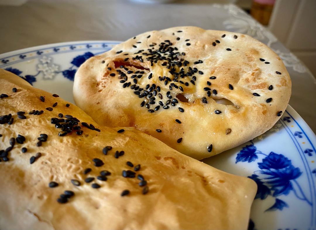 空心大饼，烧饼