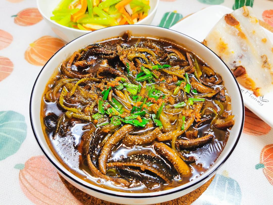 本帮经典之响油鳝丝