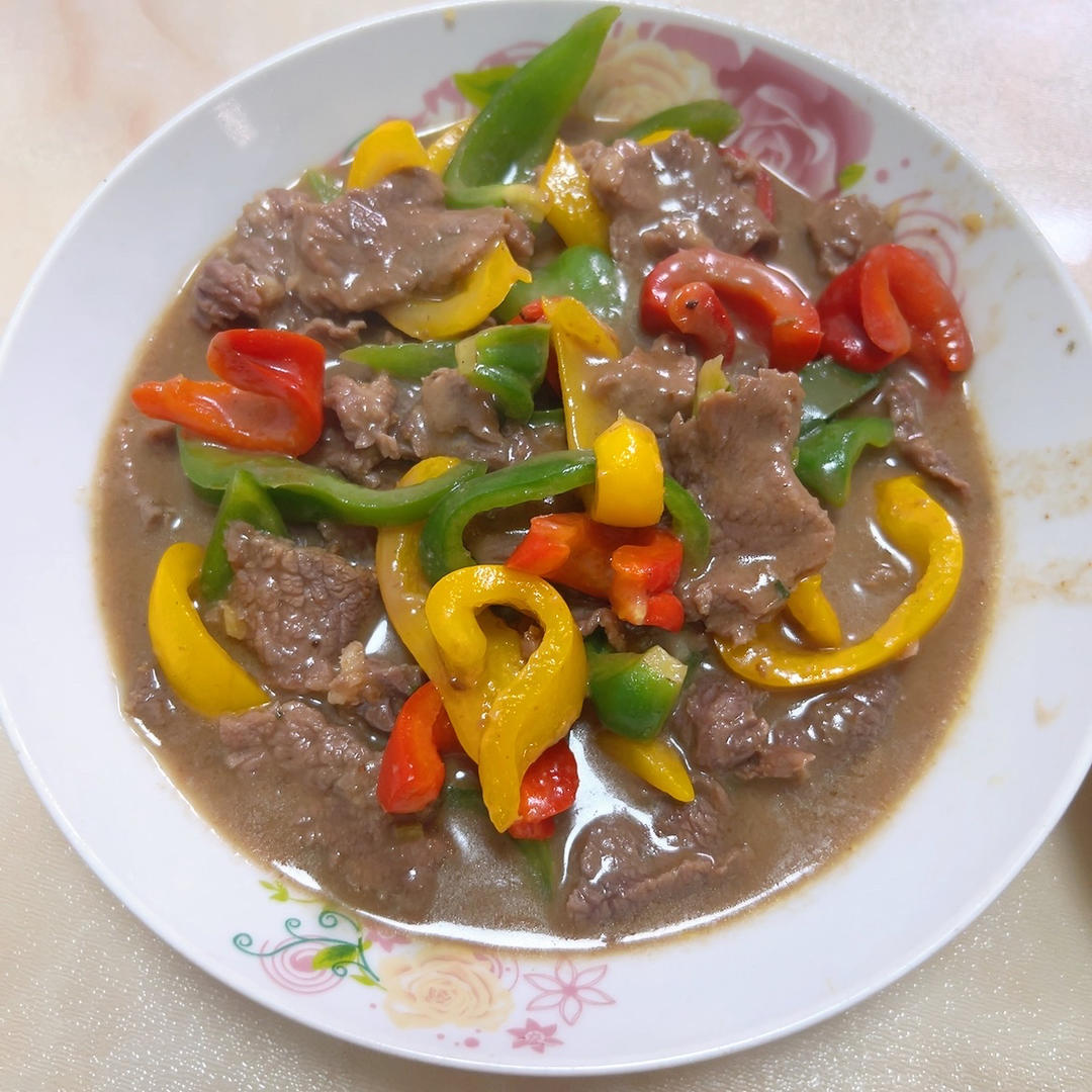 青椒炒牛肉