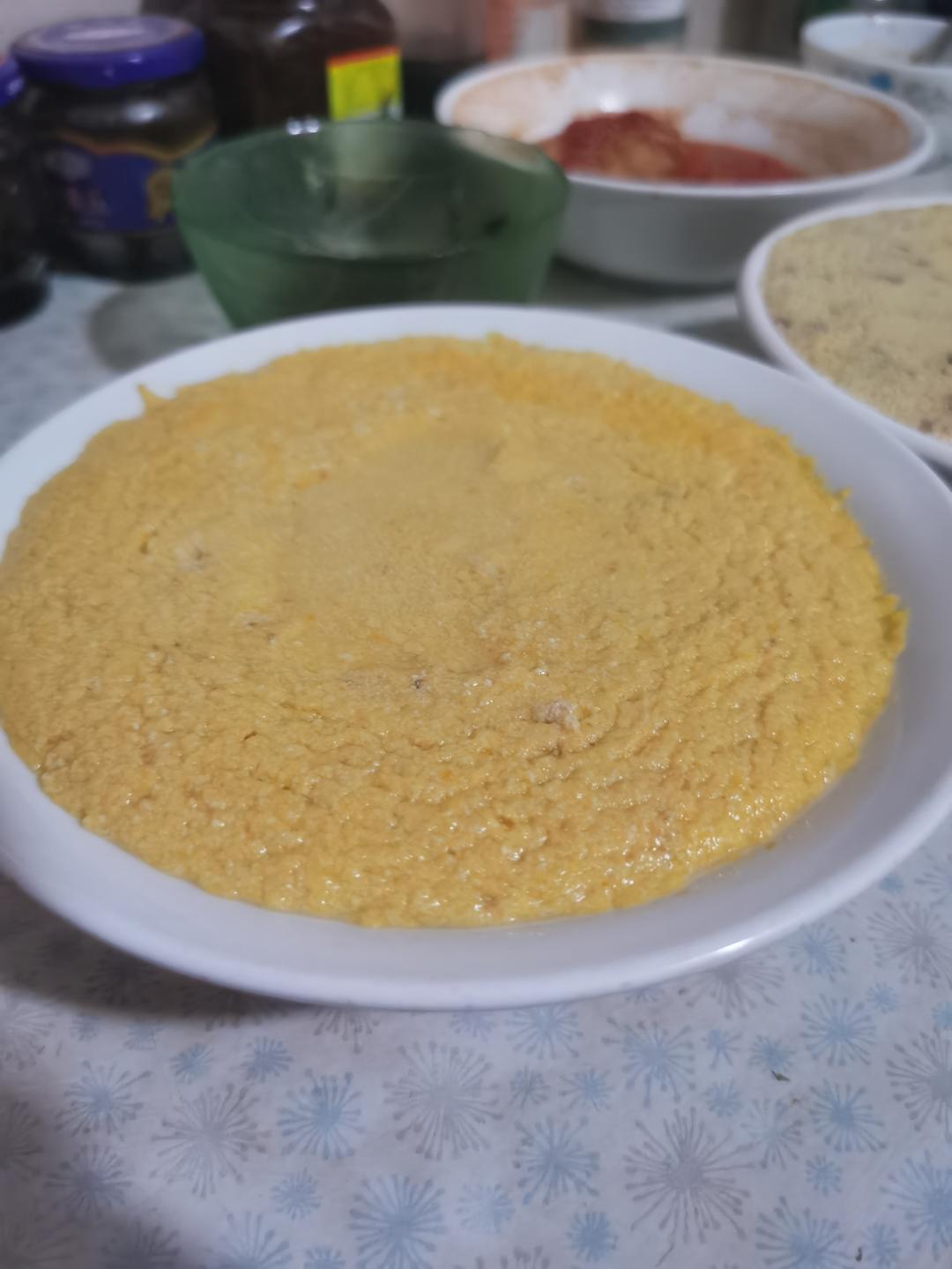 素蛋羹（蒸南瓜豆腐羹）【无油素食】