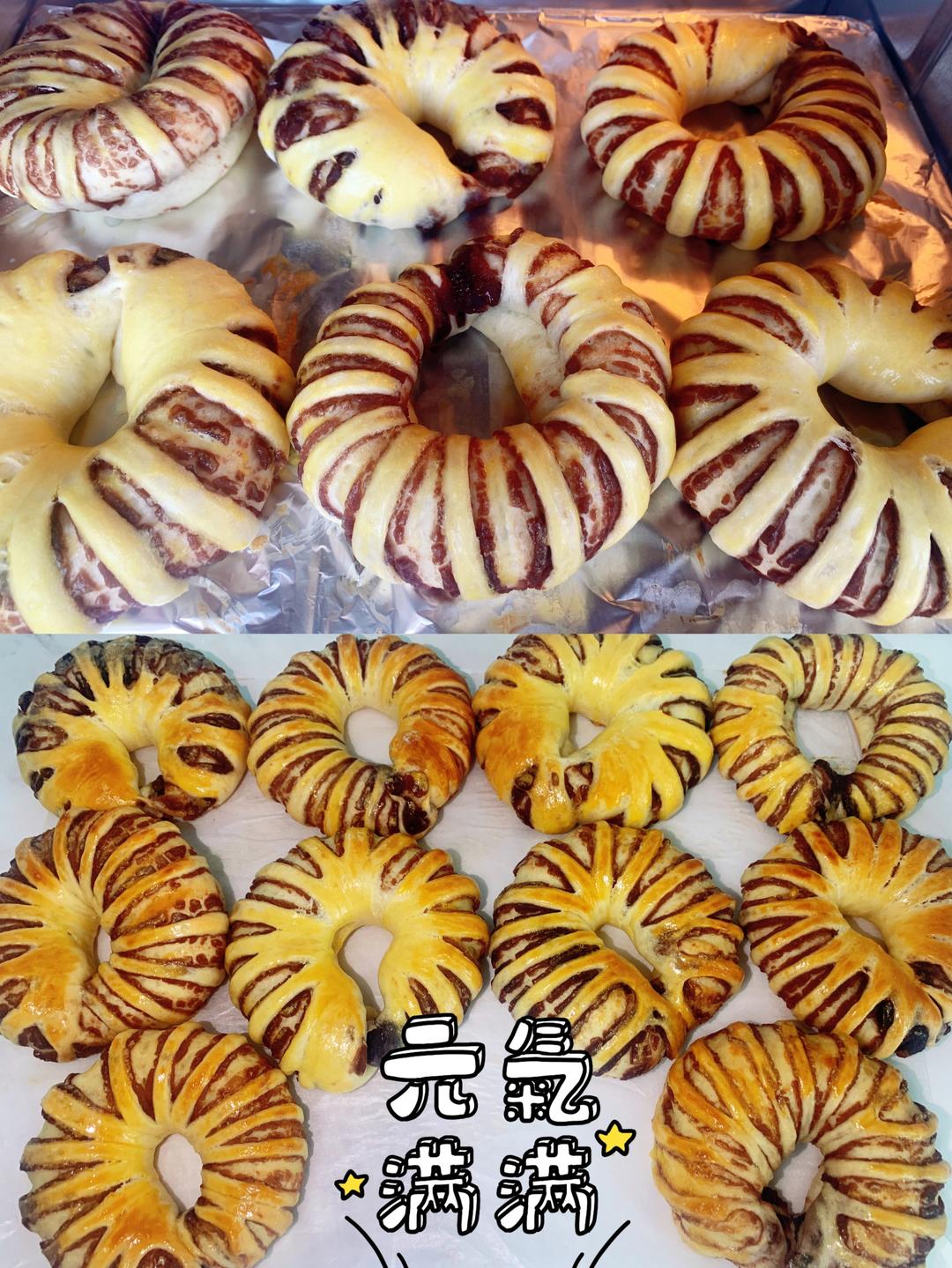 红豆沙面包的做法