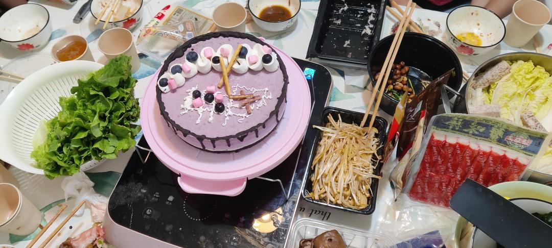 比冰淇淋还好吃❗️入口即化的蓝莓酸奶慕斯