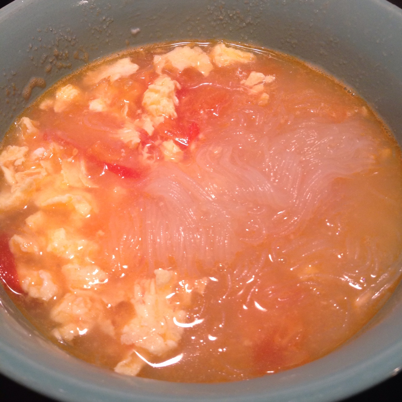 粉丝西红柿蛋汤