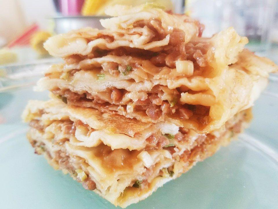 千层肉饼