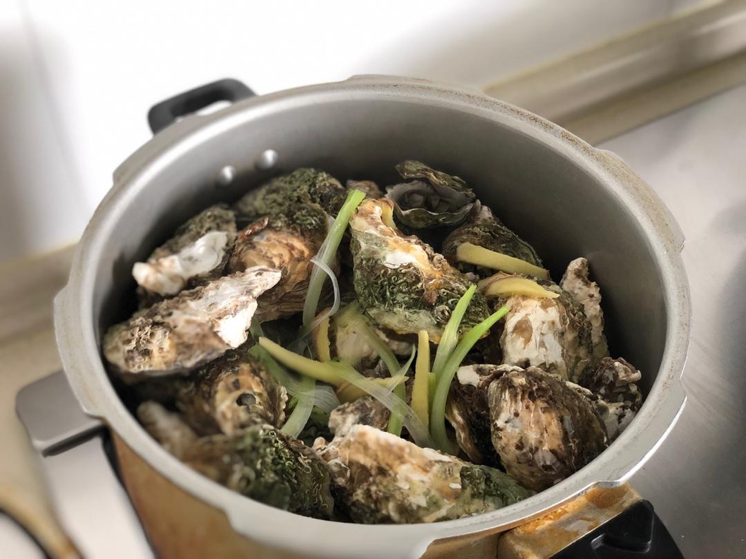 堪比烤生蚝的高压锅生蚝