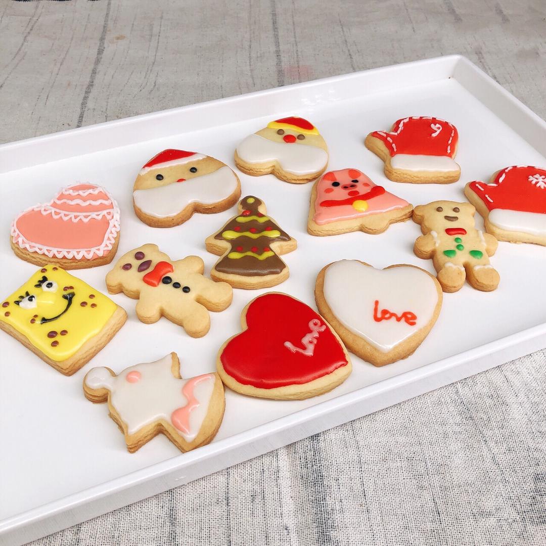 零基础！简单易上手糖霜饼干