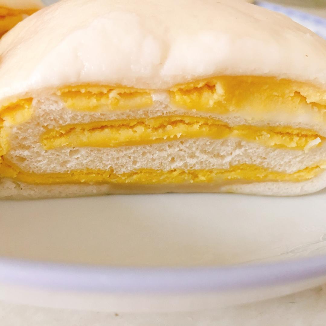 蛋黄绿豆千层糕