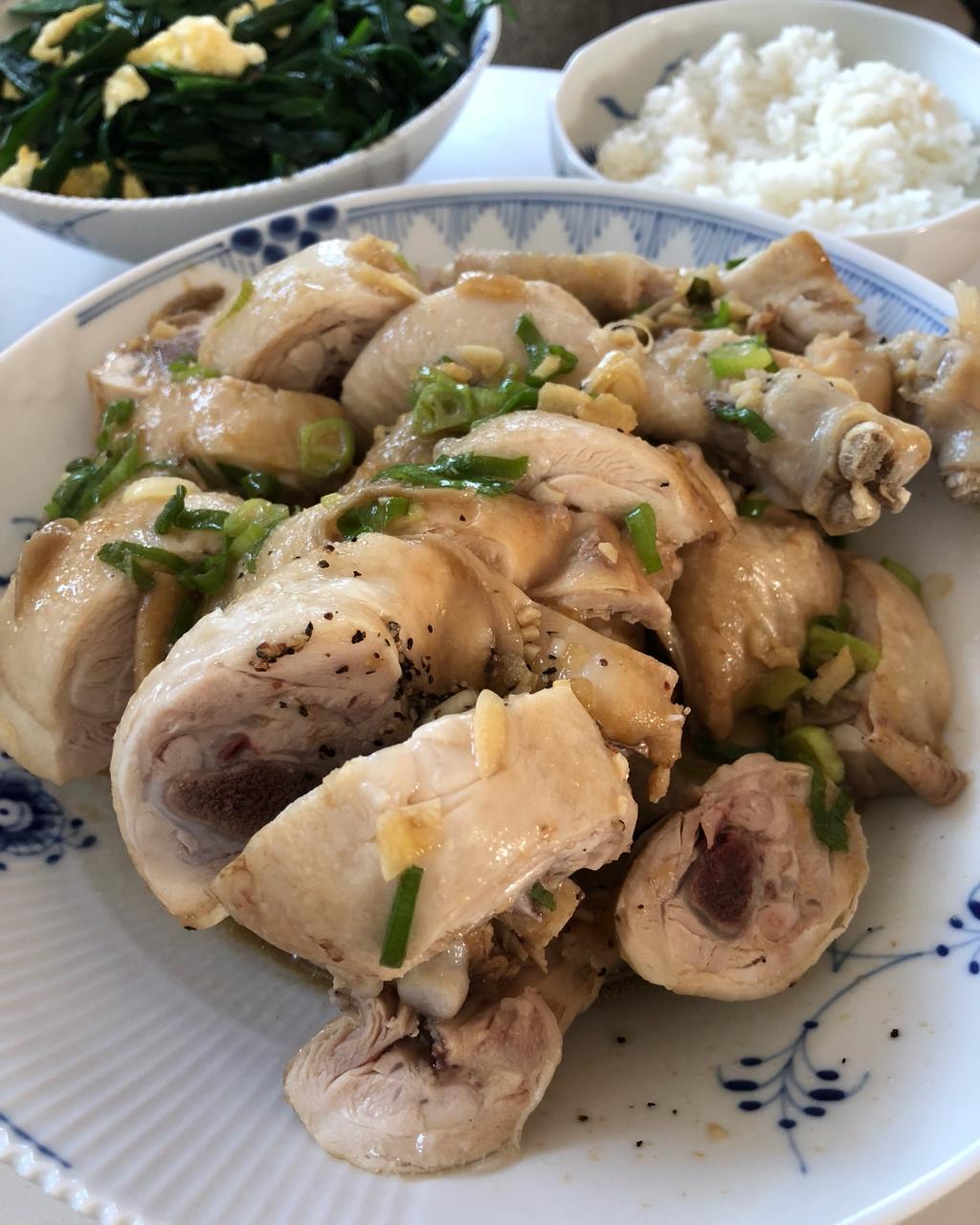 葱油鸡（鸡腿可以这样吃快手菜）