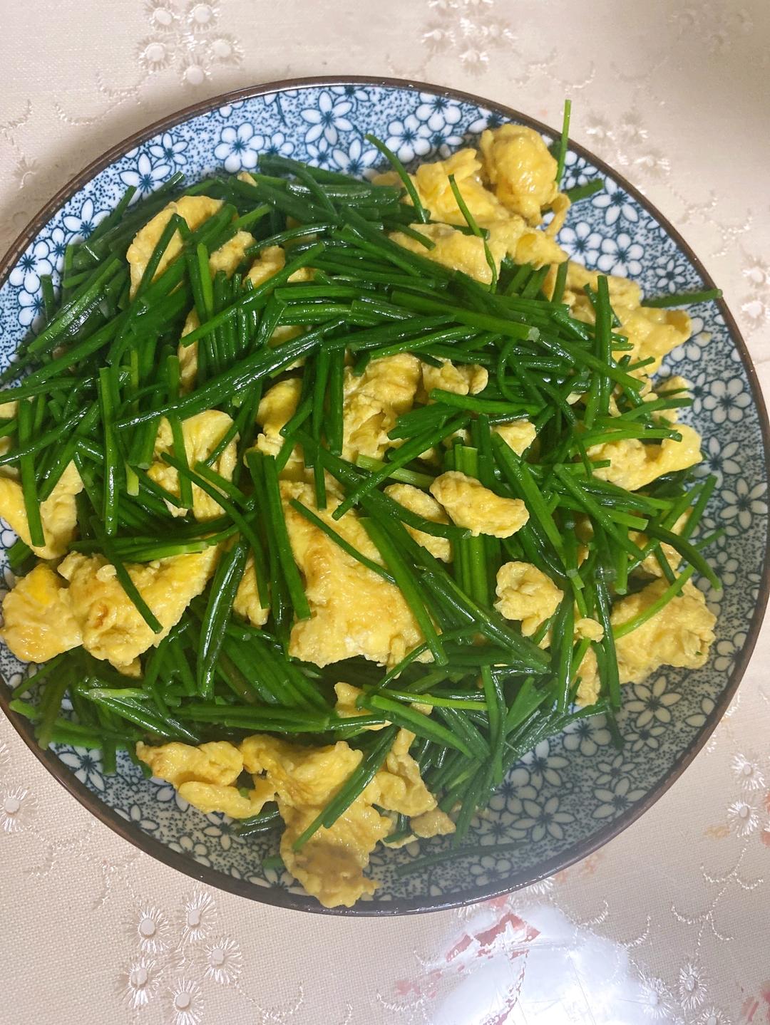 我炒了一盘世上最昂贵的葱：沙葱炒鸡蛋