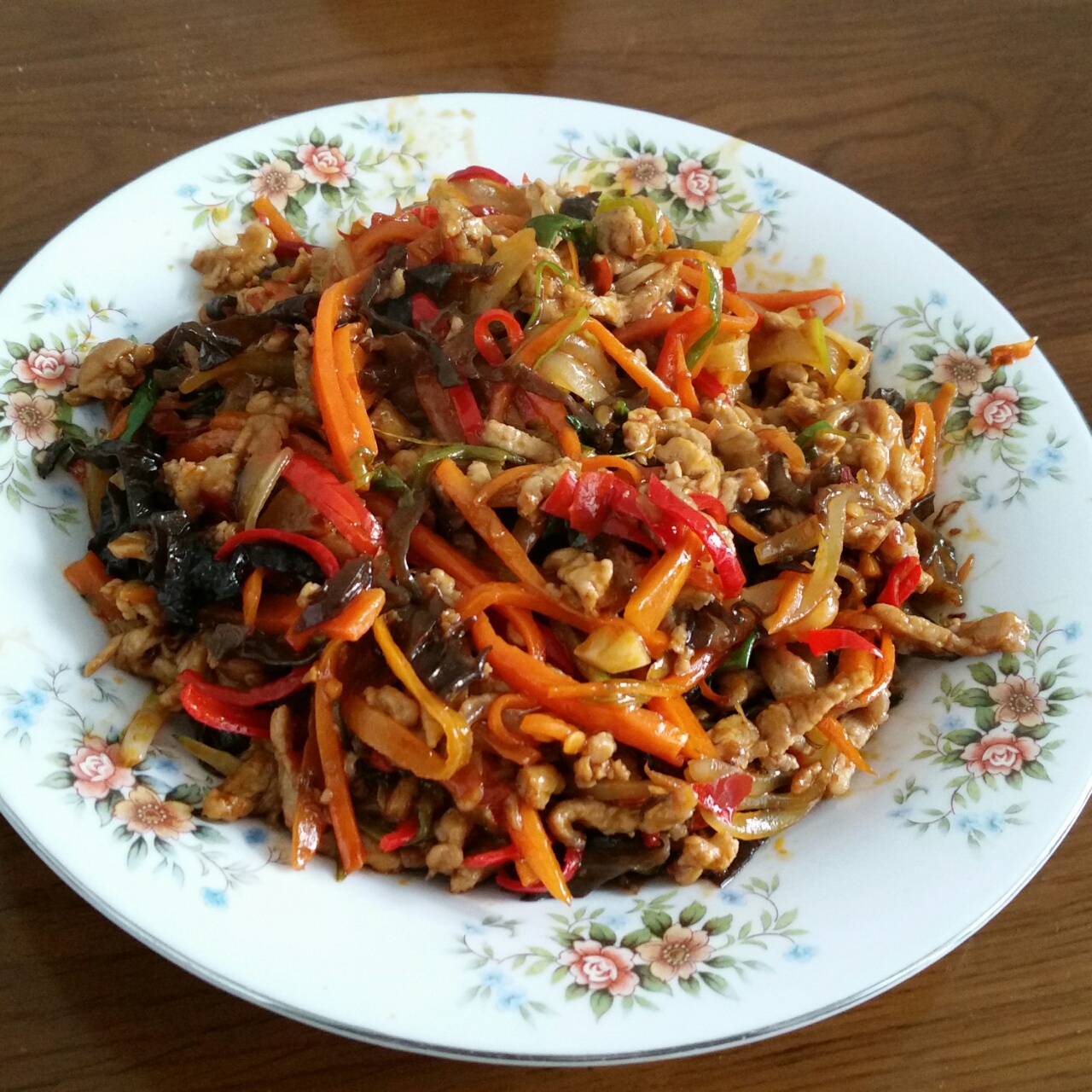 鱼香肉丝Yuxiang Shredded Pork