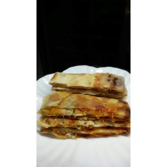 千层葱香猪油渣发面饼 （中式酥点的废物利用）