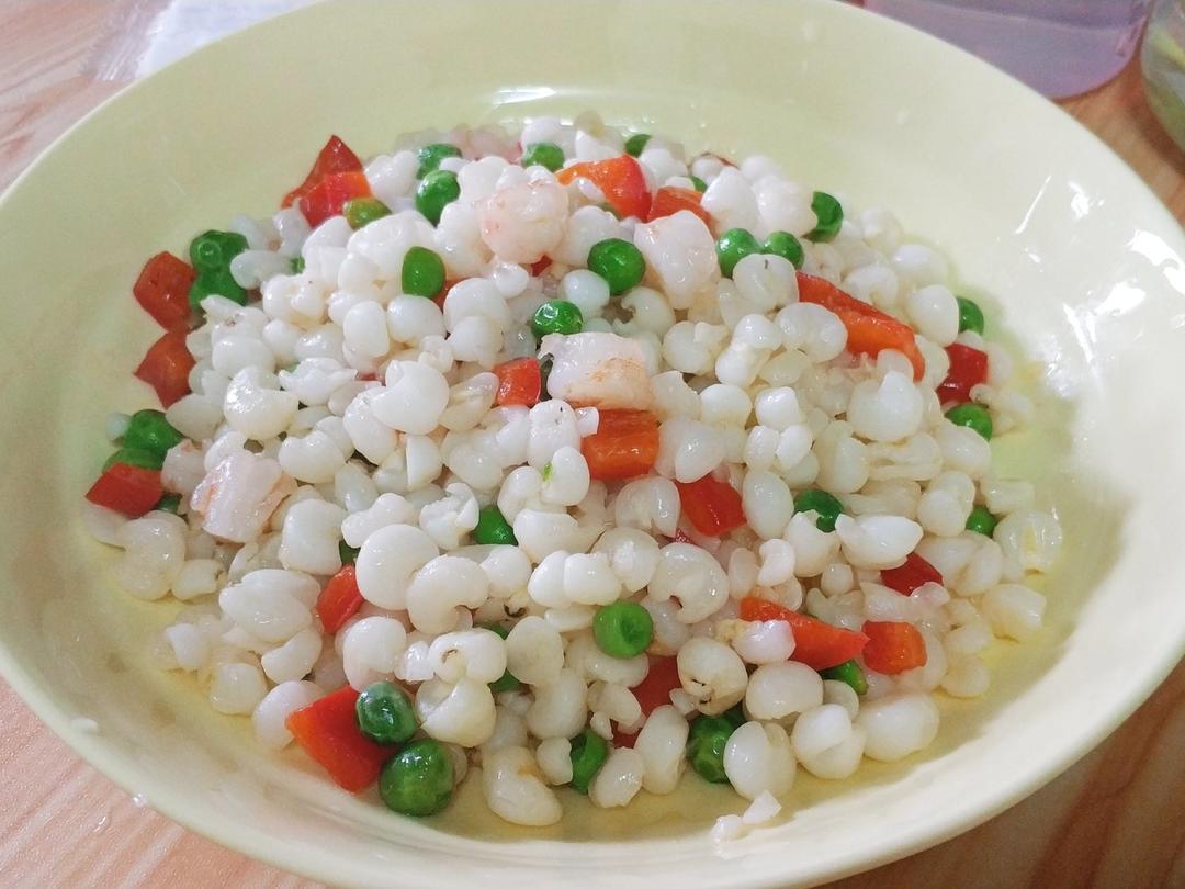 虾仁青豆雪芽【食材包操作说明】