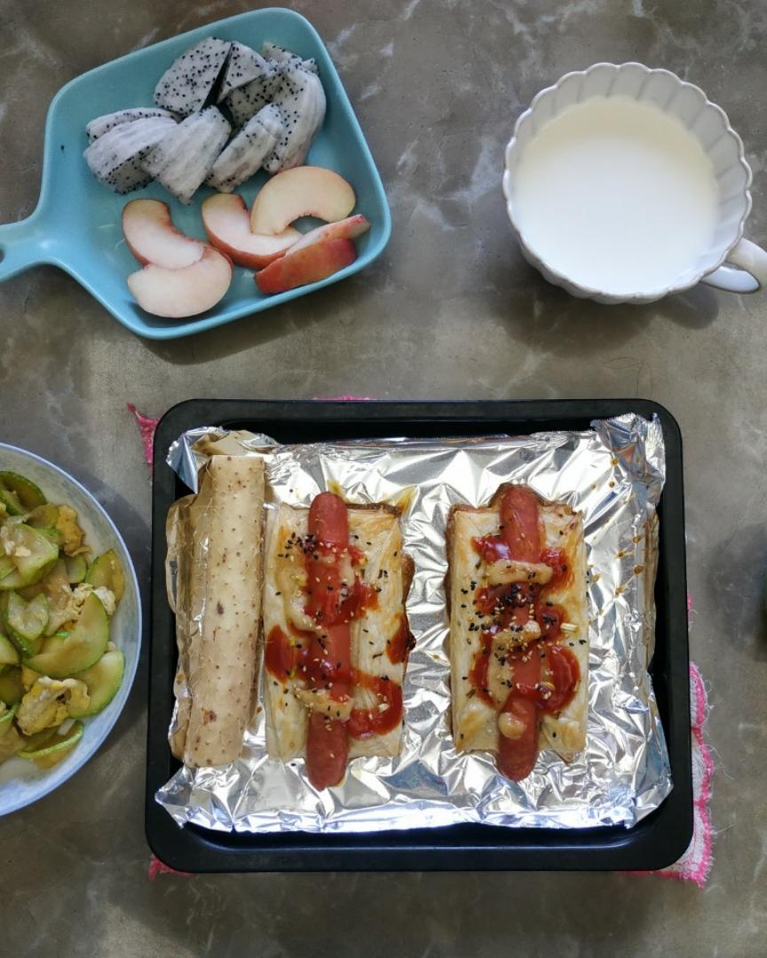 纯奶手撕吐司的做法 步骤1