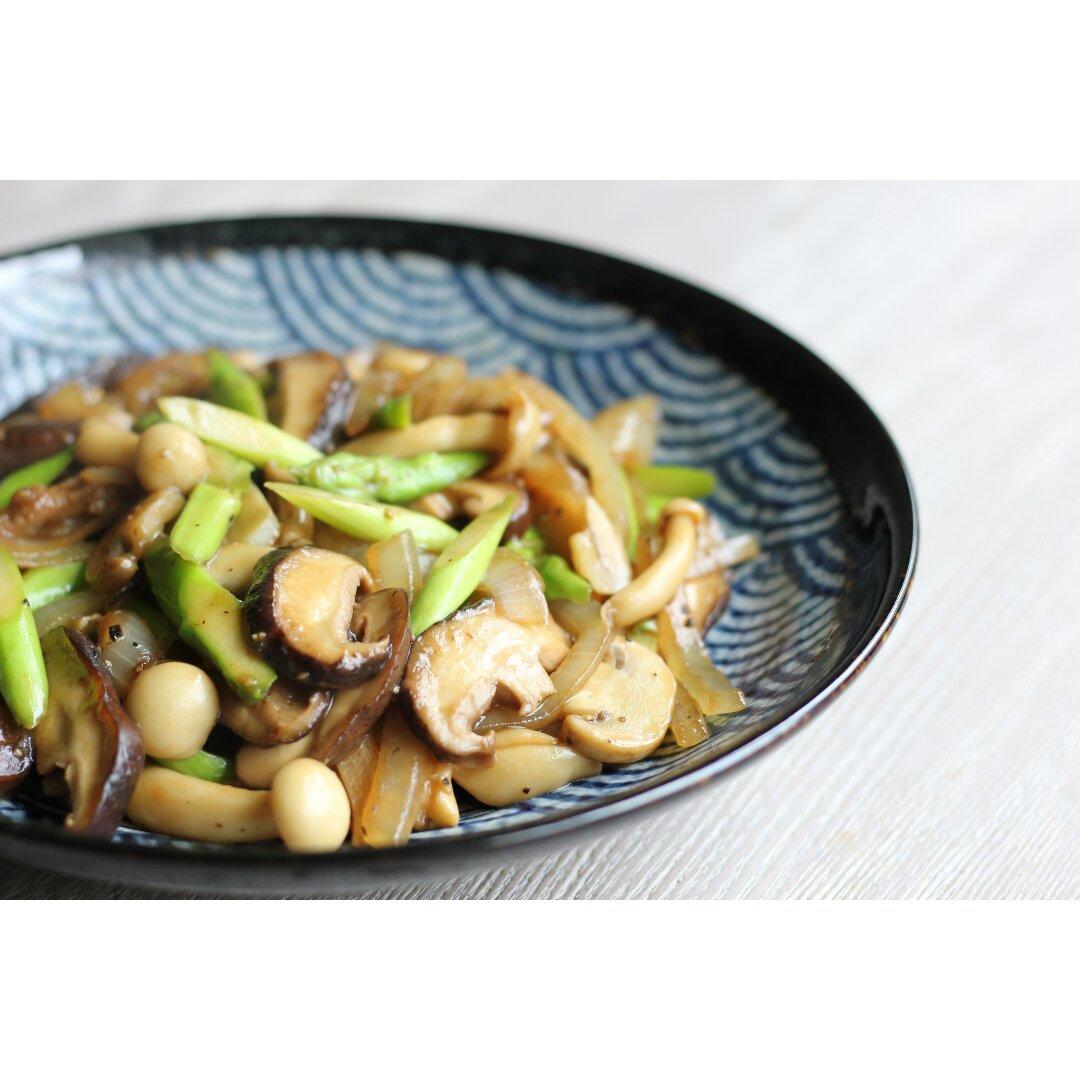 【健康三餐】鲜炒双菇（鲜味umami小窍门）