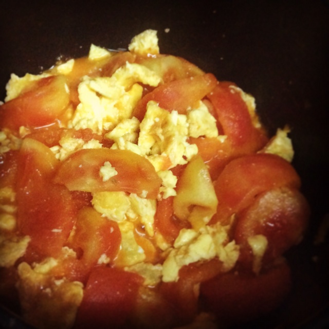 电饭煲版番茄炒蛋