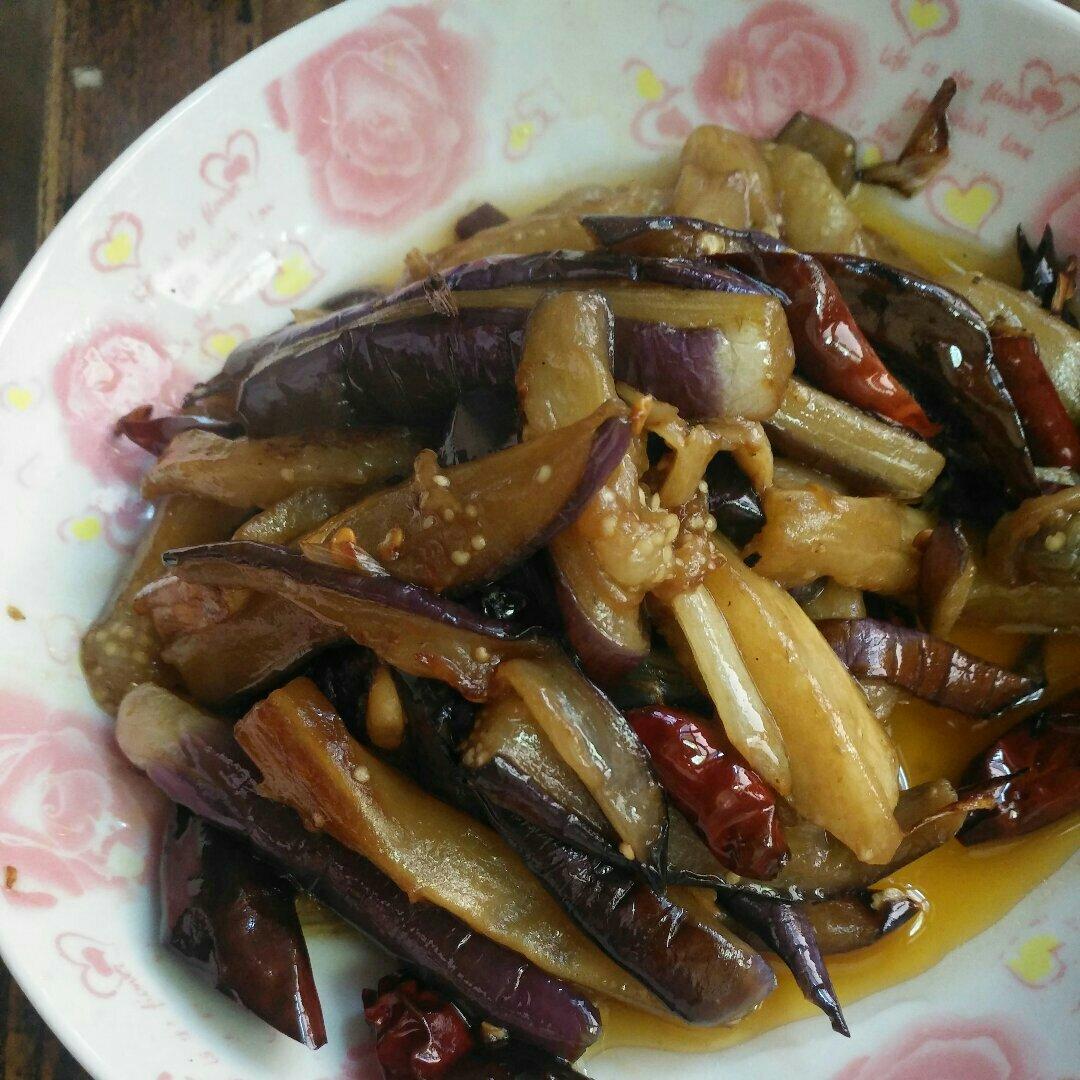 清炒茄子（少油版+视频）