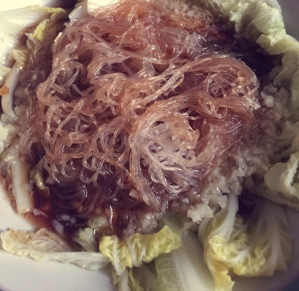 蒜蓉粉丝娃娃菜