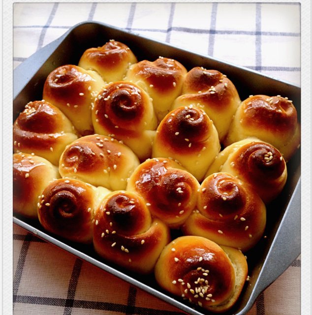 名字叫馒头的蜂蜜面包！