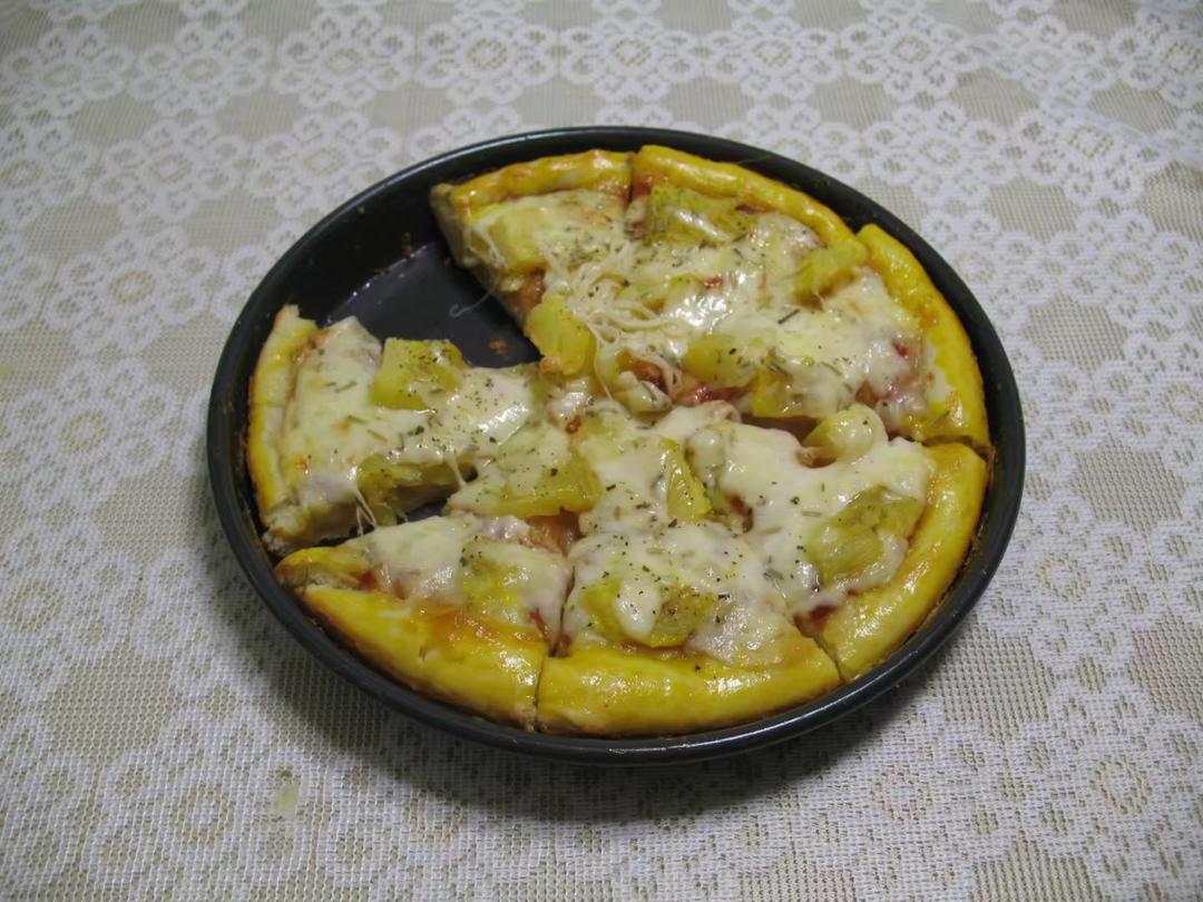 【UKOEO猛犸象热风炉】黑胡椒培根虾仁披萨