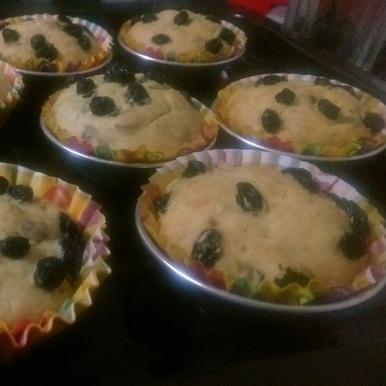 少女心的香蕉蔓越莓玛芬