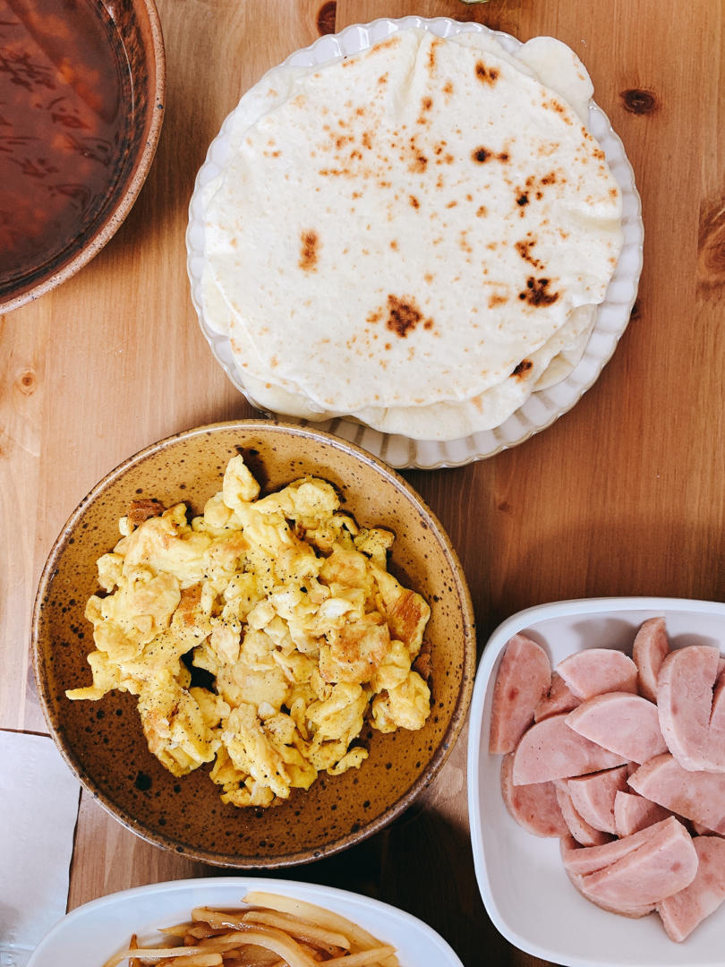 墨西哥卷饼（饼皮松软的小秘密）