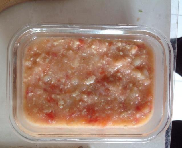 辅食--番茄鸡肉土豆泥的做法