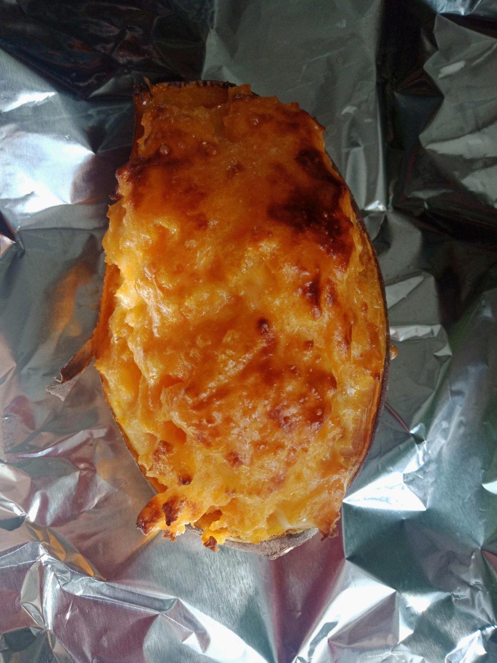 芝士奶油焗红薯