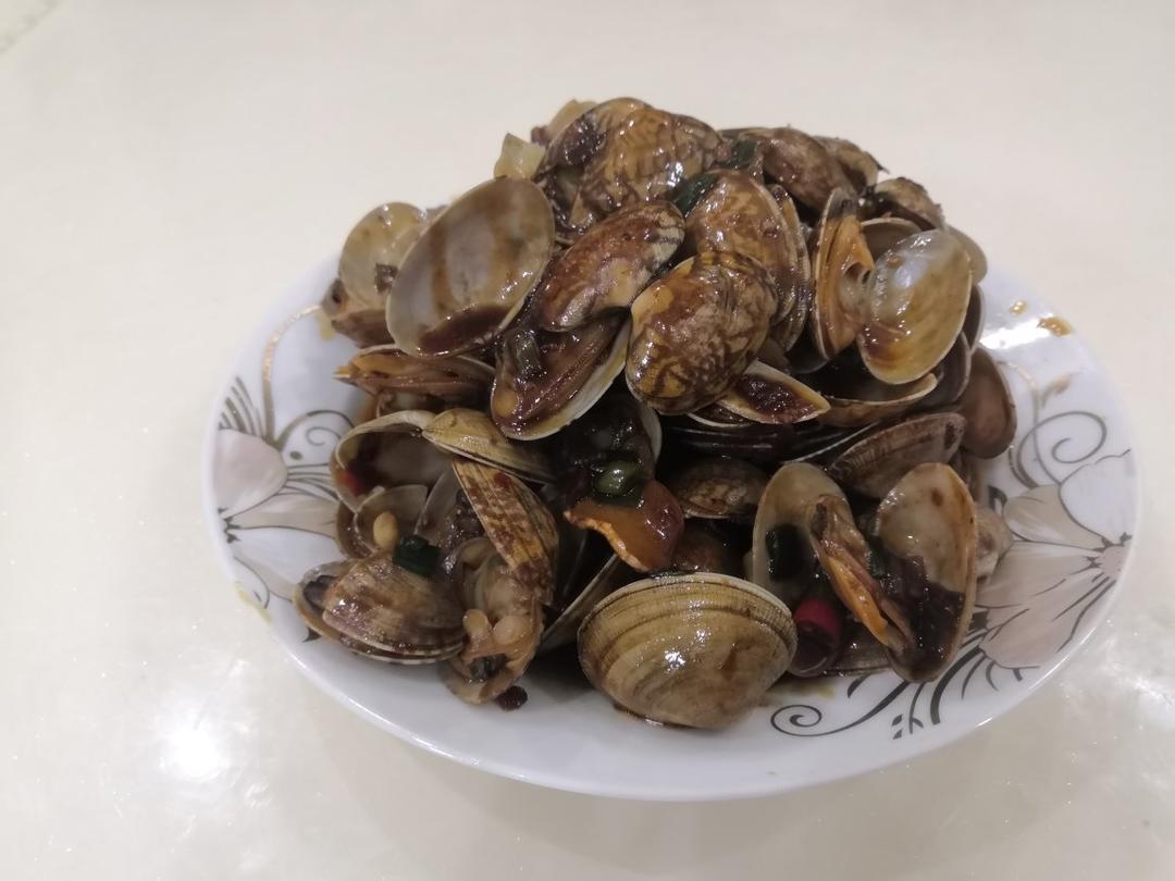 秒杀路边摊‼️巨好吃的爆炒花甲‼️辣炒花蛤