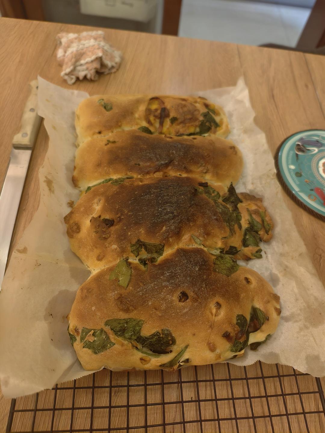 免揉面‼️恰巴塔扭扭棒！无糖低油健康又好吃😋