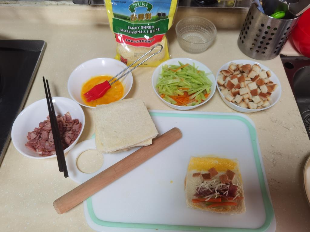 纯奶手撕吐司的做法 步骤1