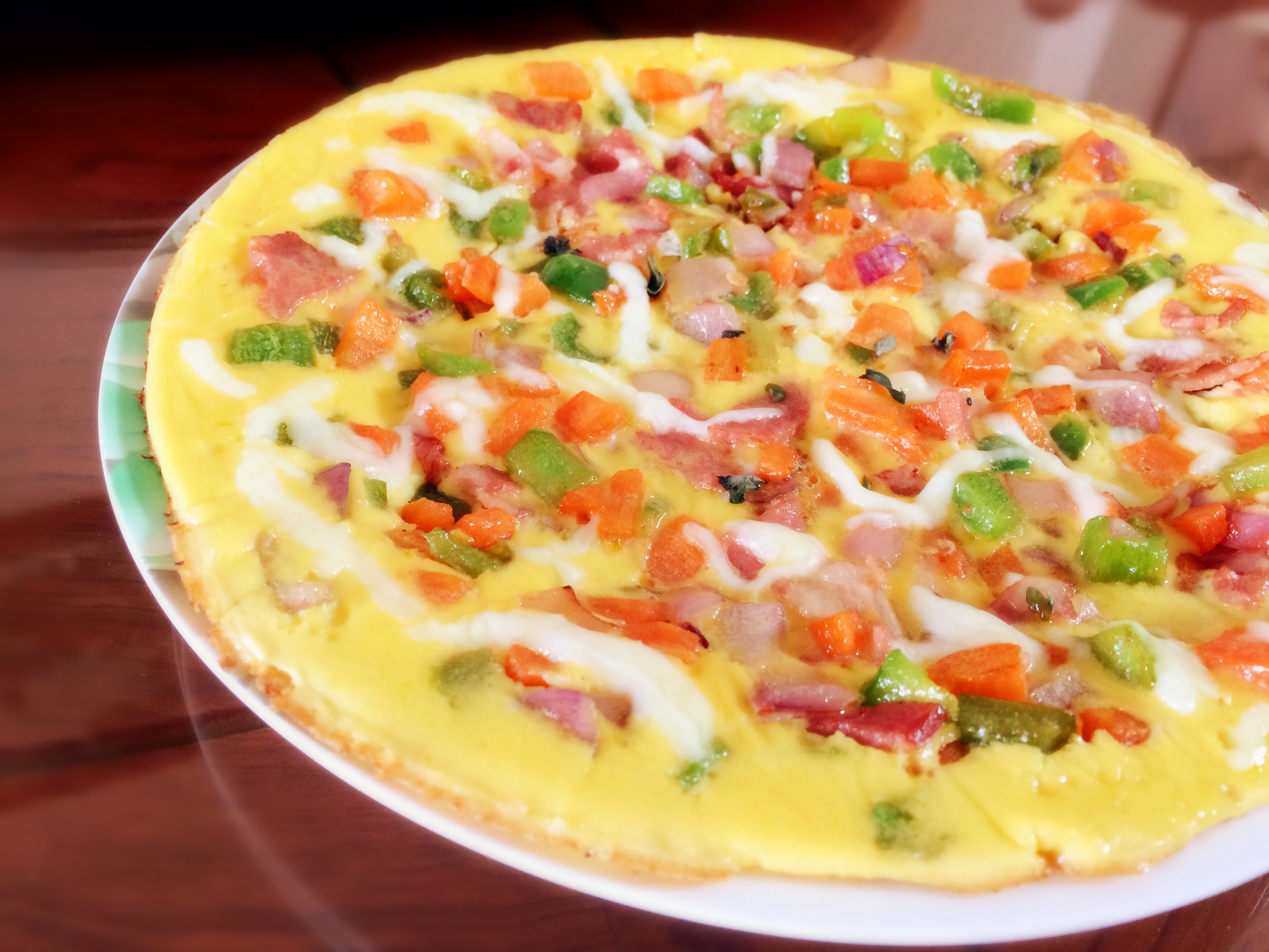 Omelet Pizza （蛋饼匹萨）