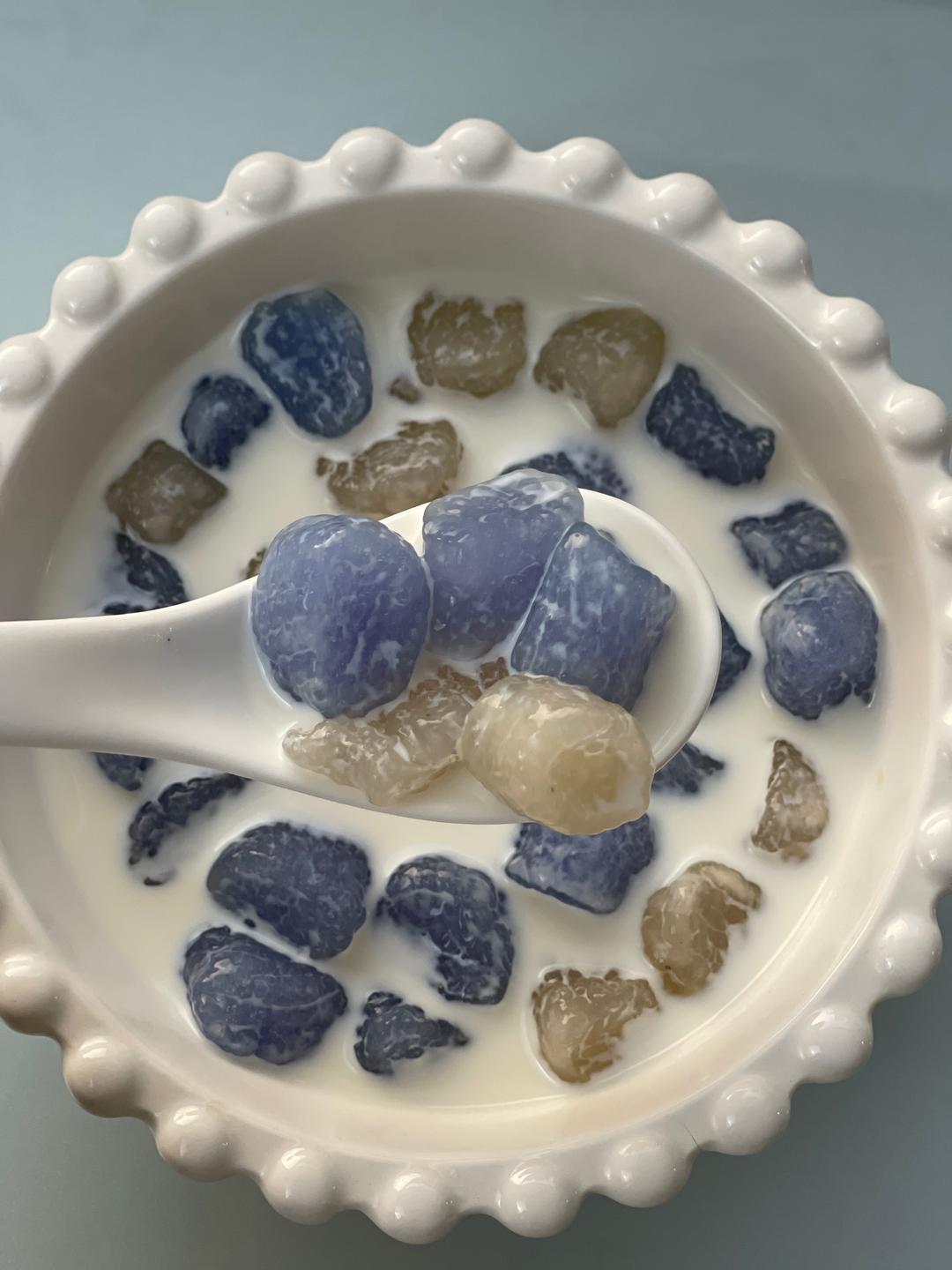 蝶豆花阿达籽的做法