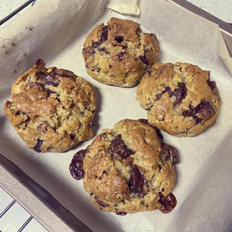 坊间传说纽约最好吃的巧克力曲奇饼Chocolate Chip Cookies at Levain Bakery