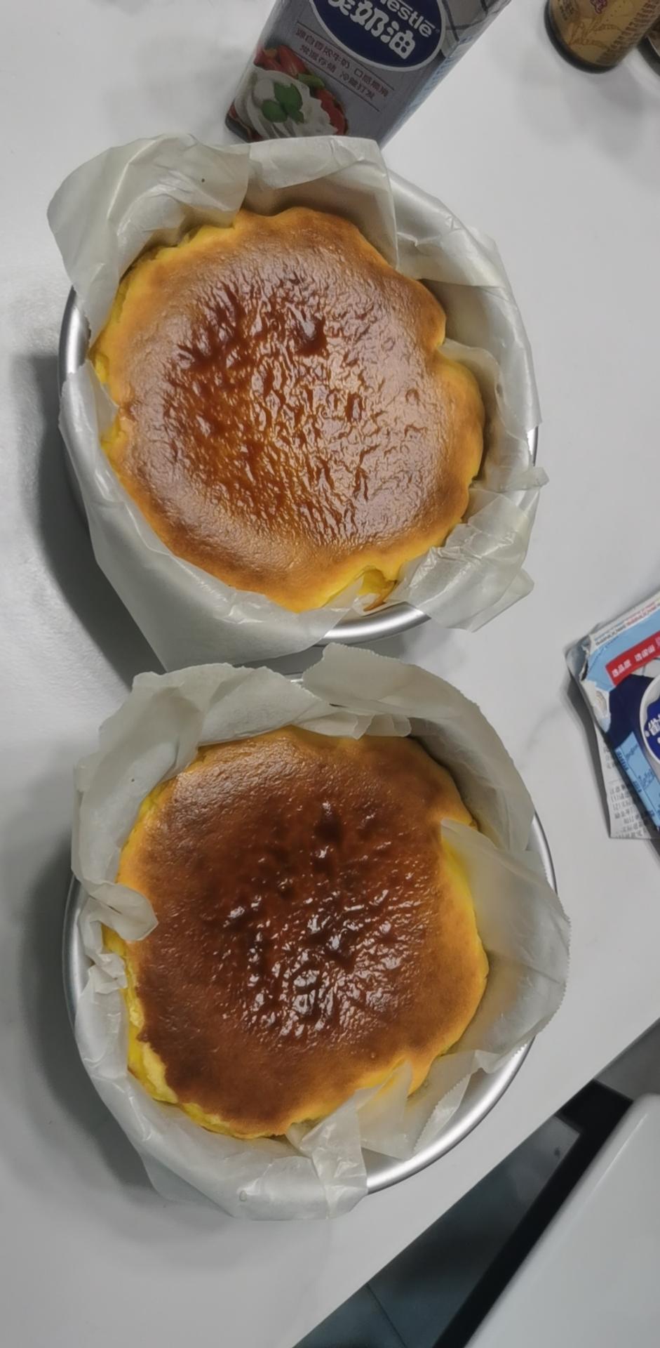 烧焦巴斯克芝士蛋糕6寸