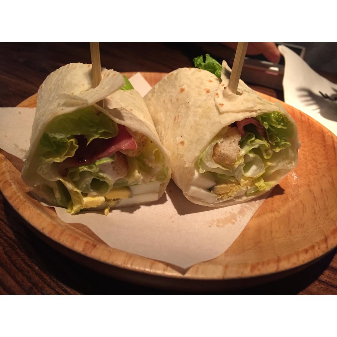 早餐墨西哥鸡肉卷