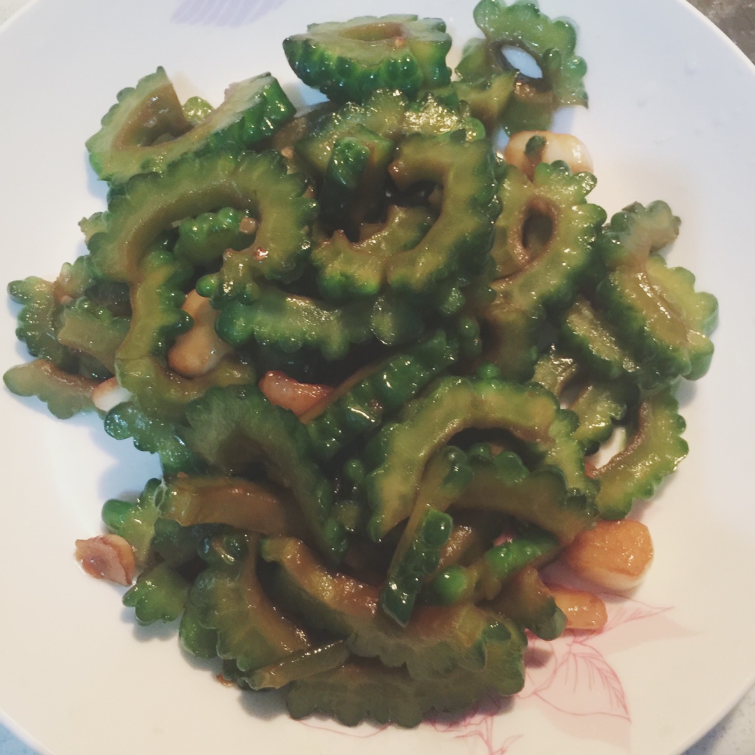 清炒苦瓜