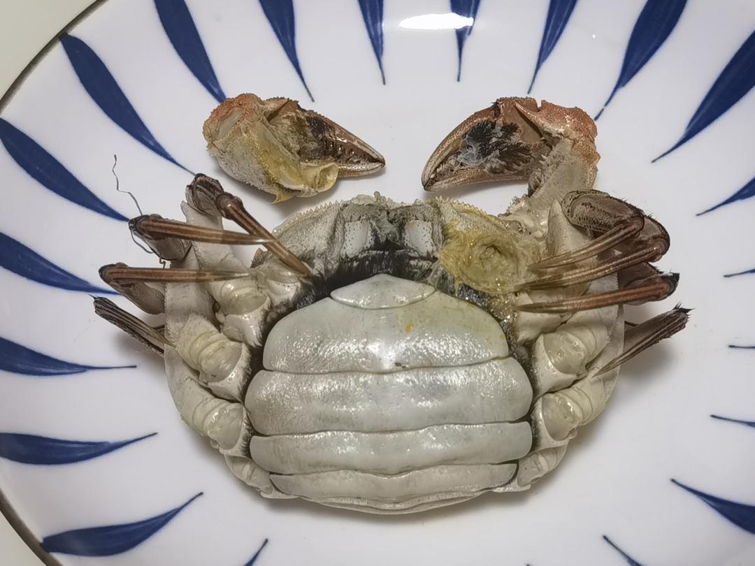 清蒸大闸蟹