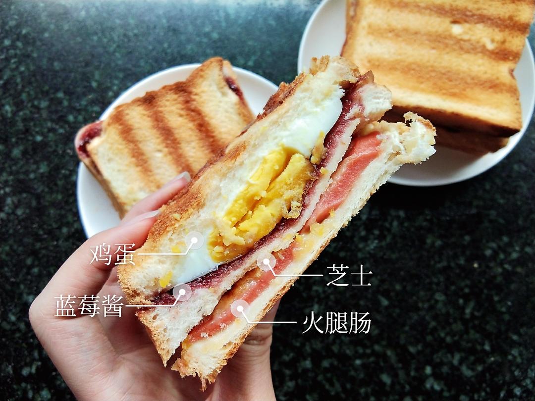 日常三明治【烤箱版】的做法