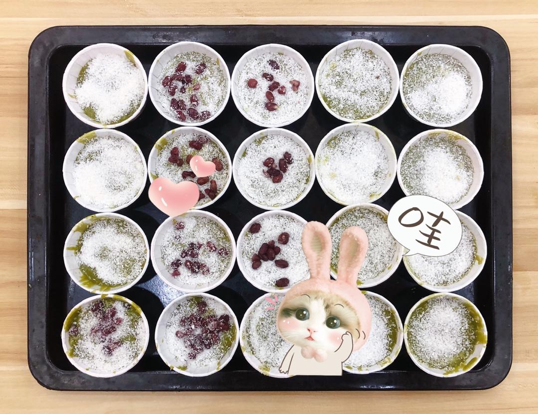 抹茶红豆玛芬