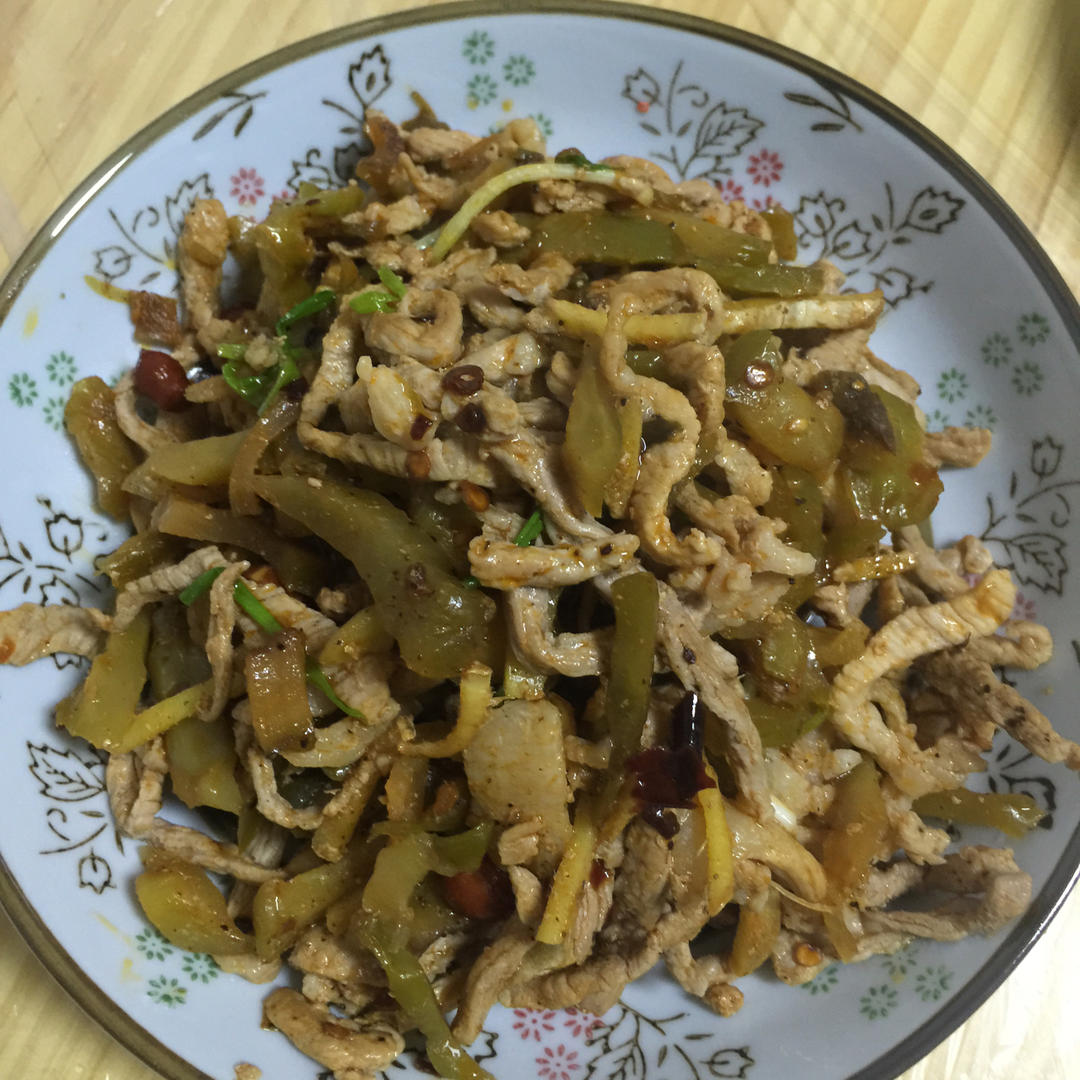 榨菜肉丝