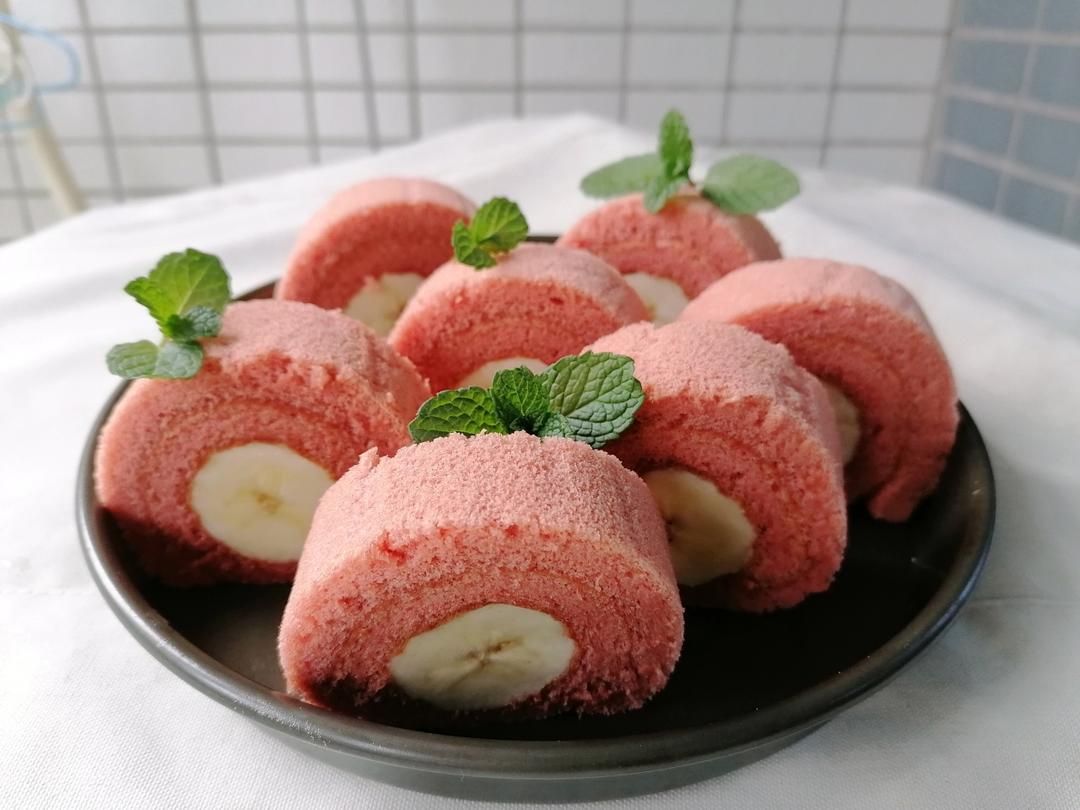 红丝绒蛋糕卷（超详细）