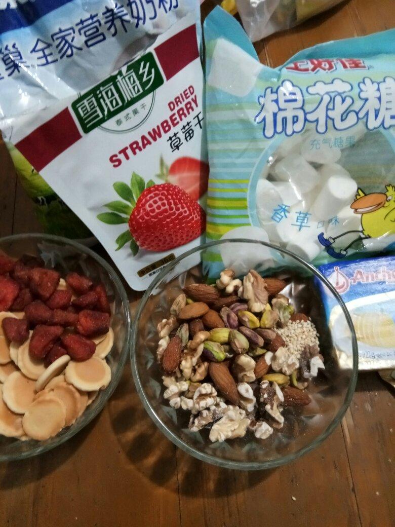 雪花酥（雪花饼，牛轧奶芙，奶酥）